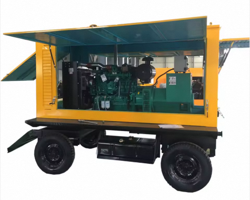 Yuchai 100kW Mobile Trailer Diesel Generator