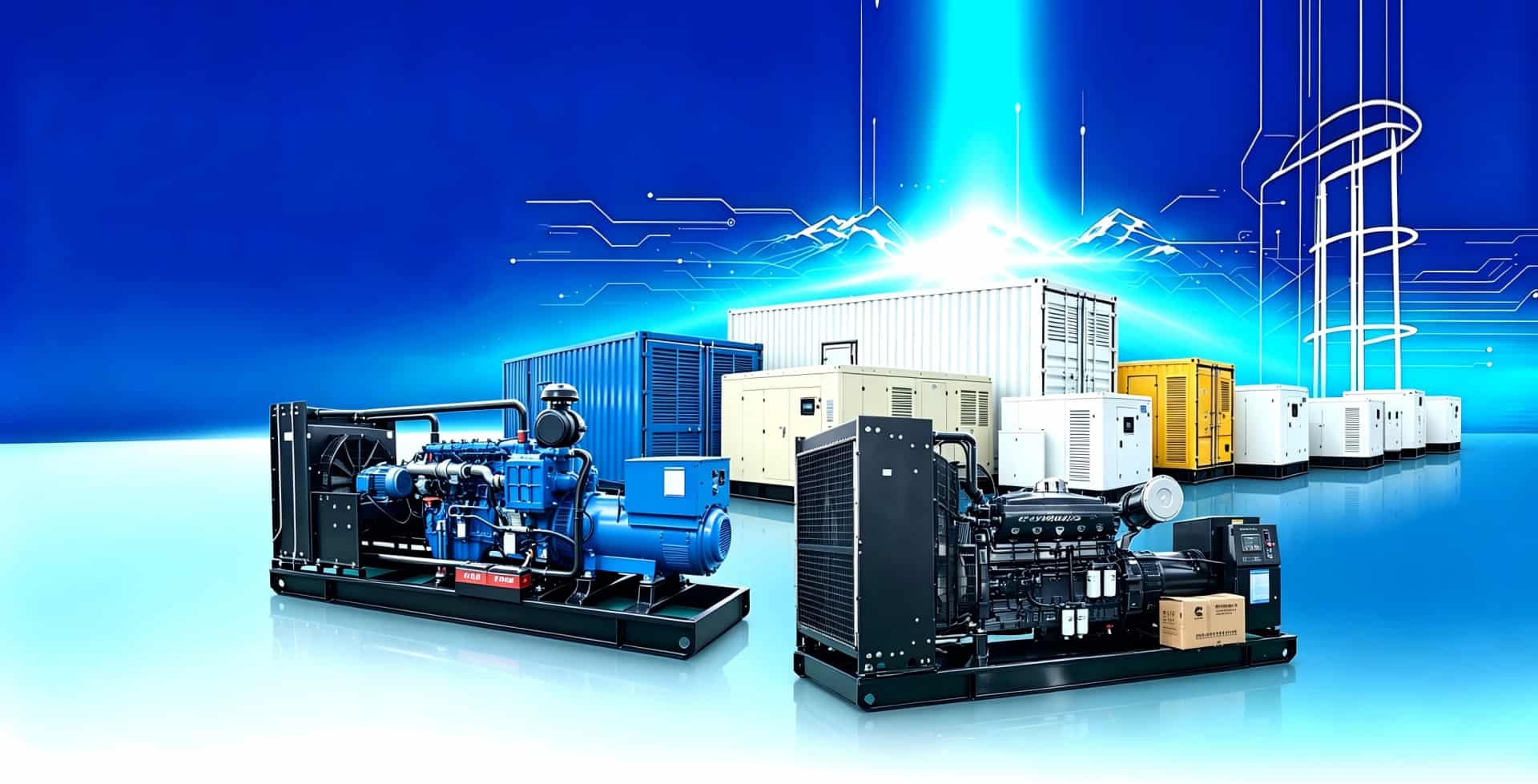 Kaichen Power open diesel generators